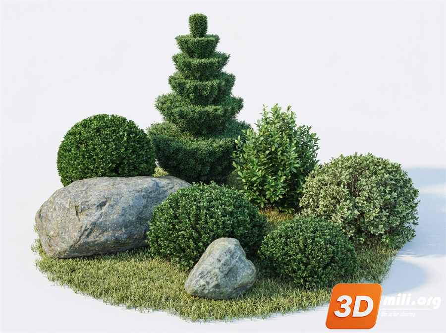 Mini Garden Skp Files 